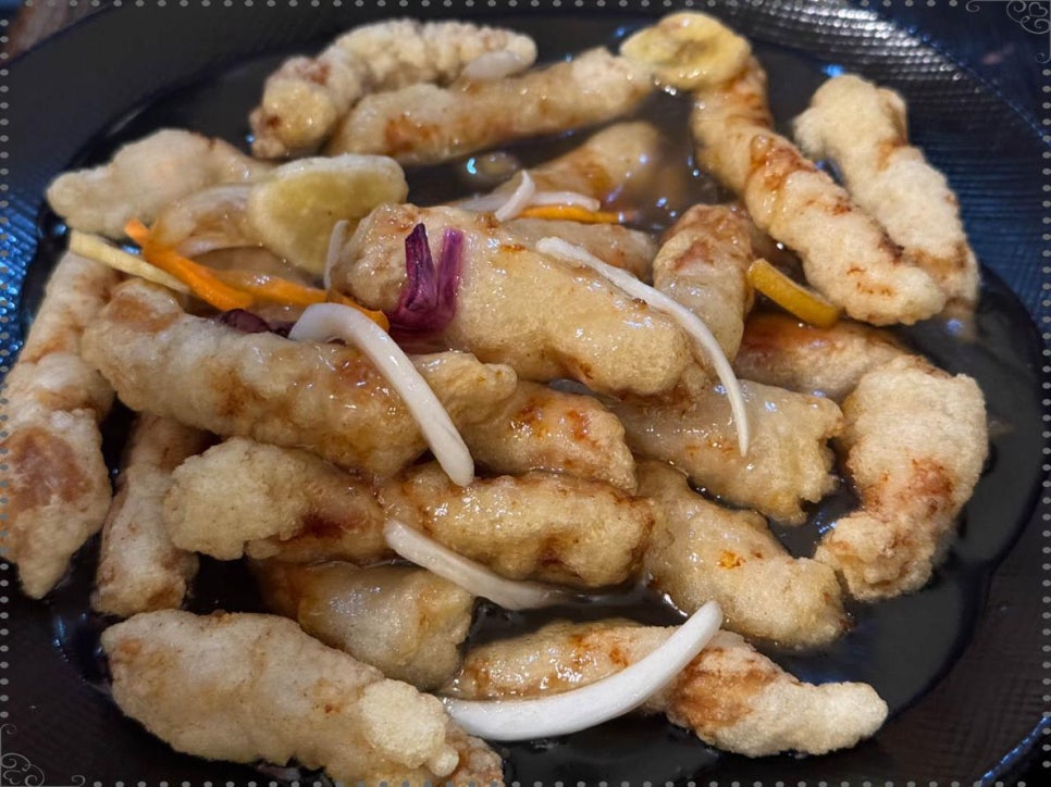 칭따오 탕수육 이미지