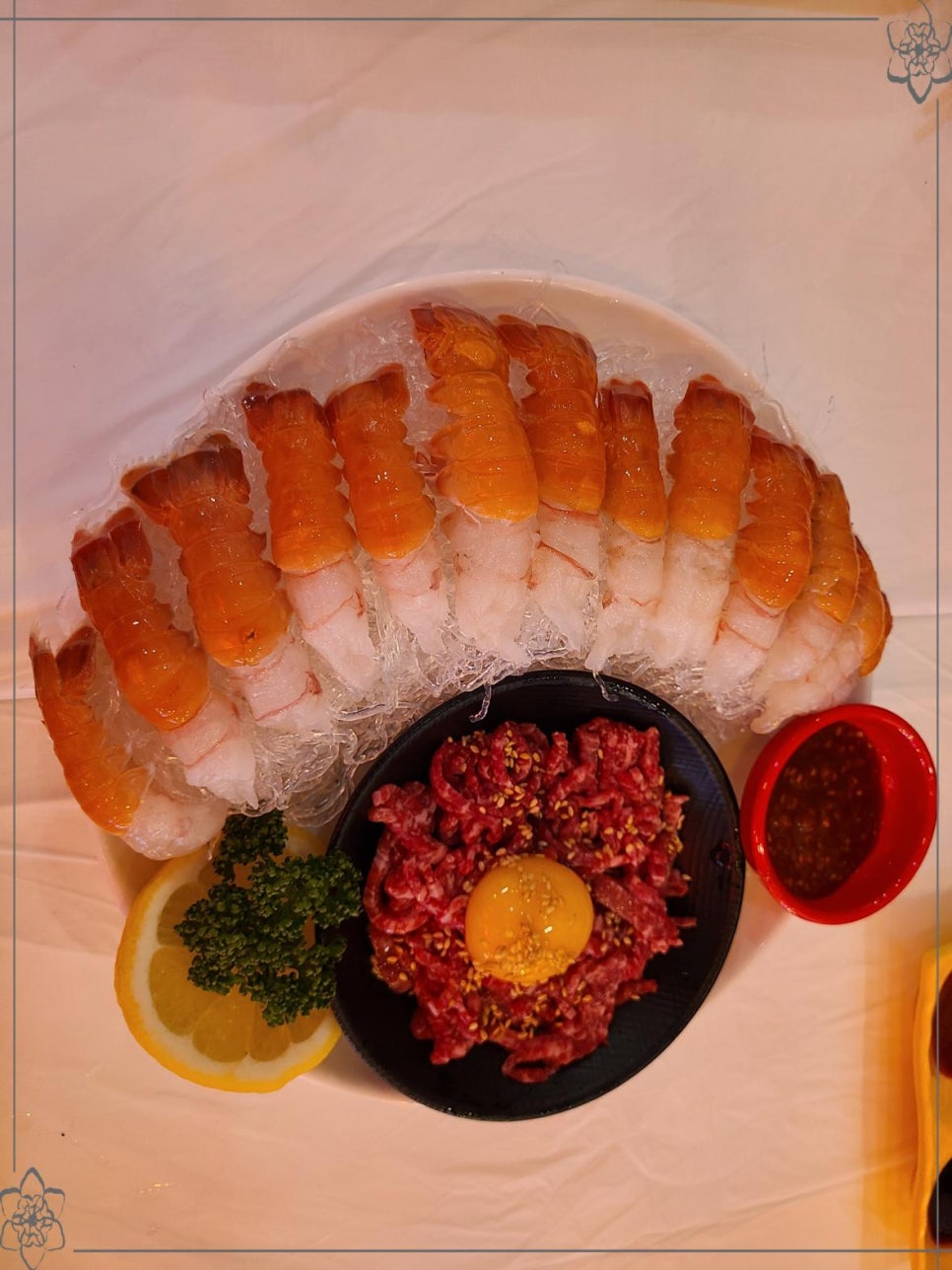 여수바다회삼합 이미지