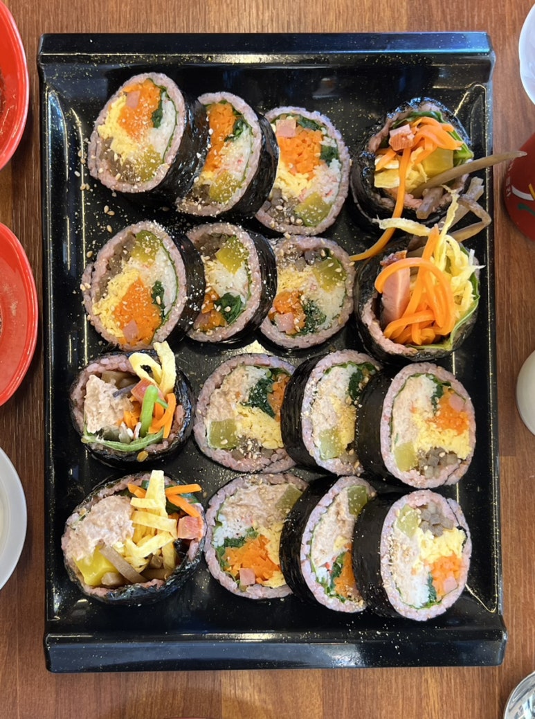 강릉핑크김밥 이미지