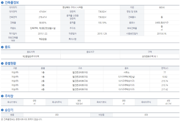 구미사곡초등학교 이미지