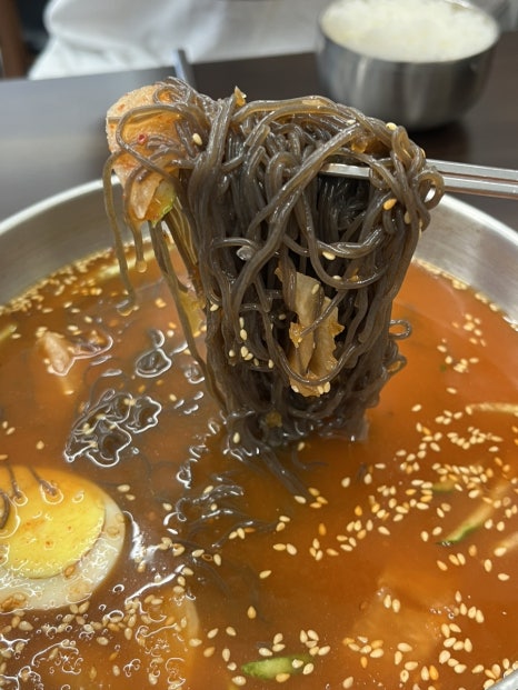해장불냉면 이미지