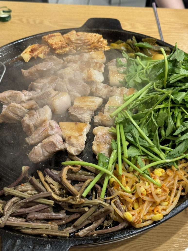 대장고기솥뚜껑 이미지