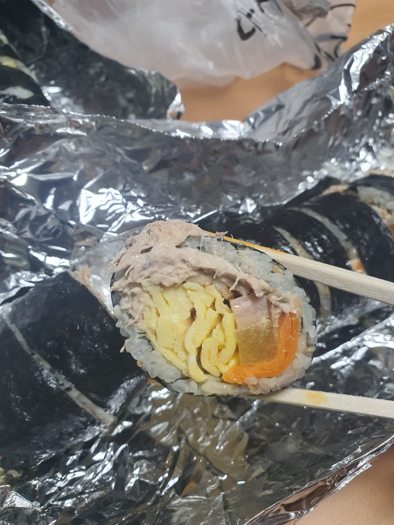 올레김밥 이미지