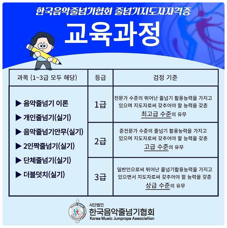 한국생활체육음악줄넘기 이미지