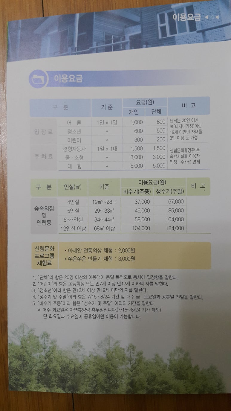 국립아세안자연휴양림 이미지