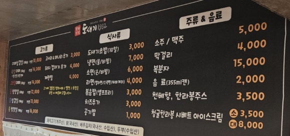 도새기1982중문점 이미지