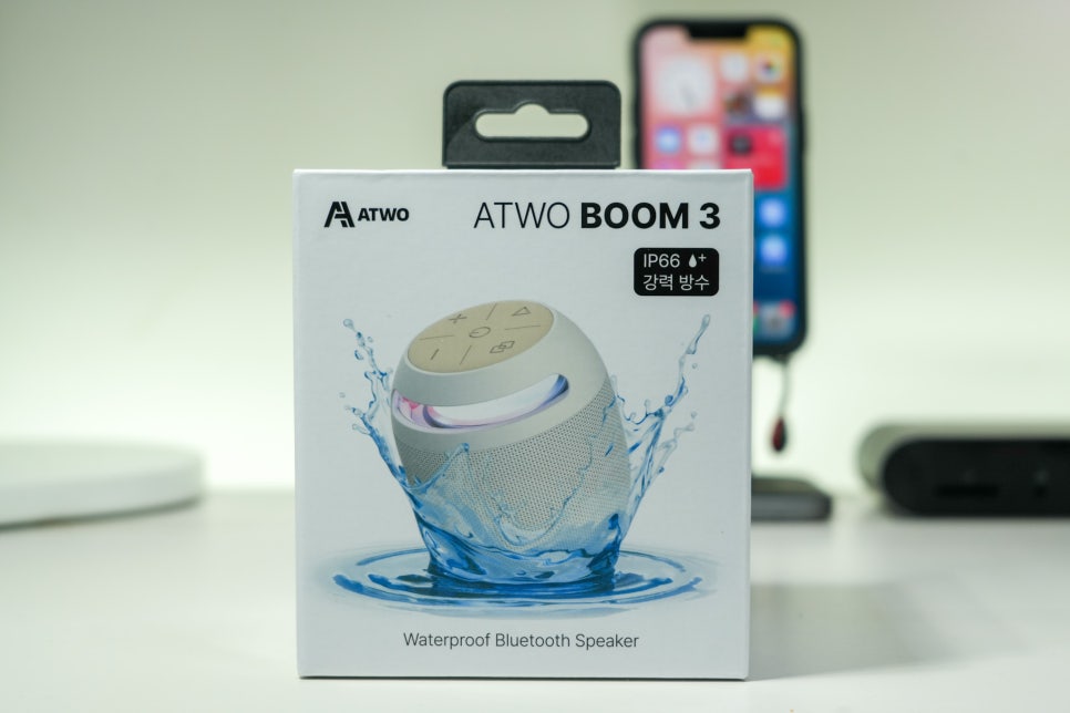 에이투 BOOM3 리뷰 캠핑용 최강자, 휴대용 블루투스 스피커의 컴퓨터 PC 스피커로 추천 이미지 2