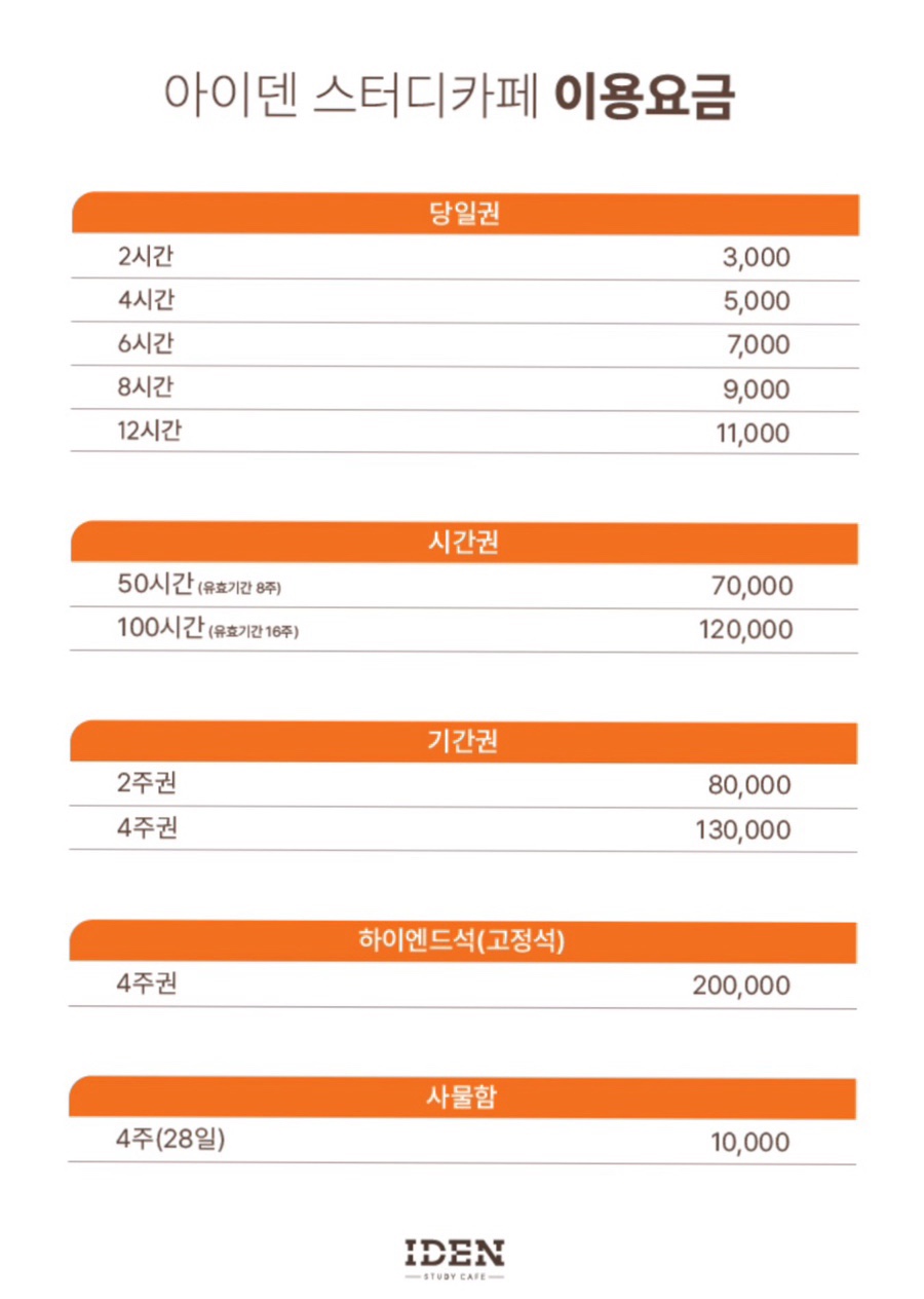 거제수월점아이덴스터디카페 이미지