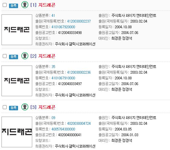 주식회사 와이지엔터테인먼트 이미지