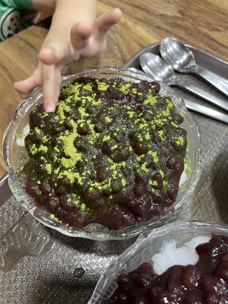 토곡팥빙수 이미지