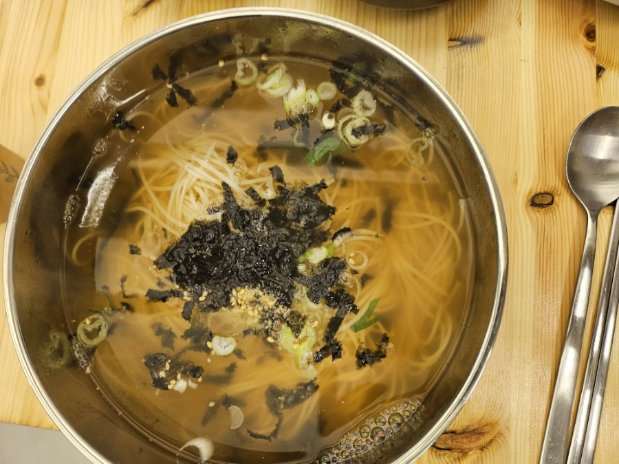 멸콩국수 이미지
