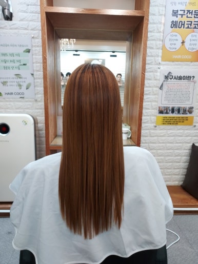 머리 잘 헤어 이미지