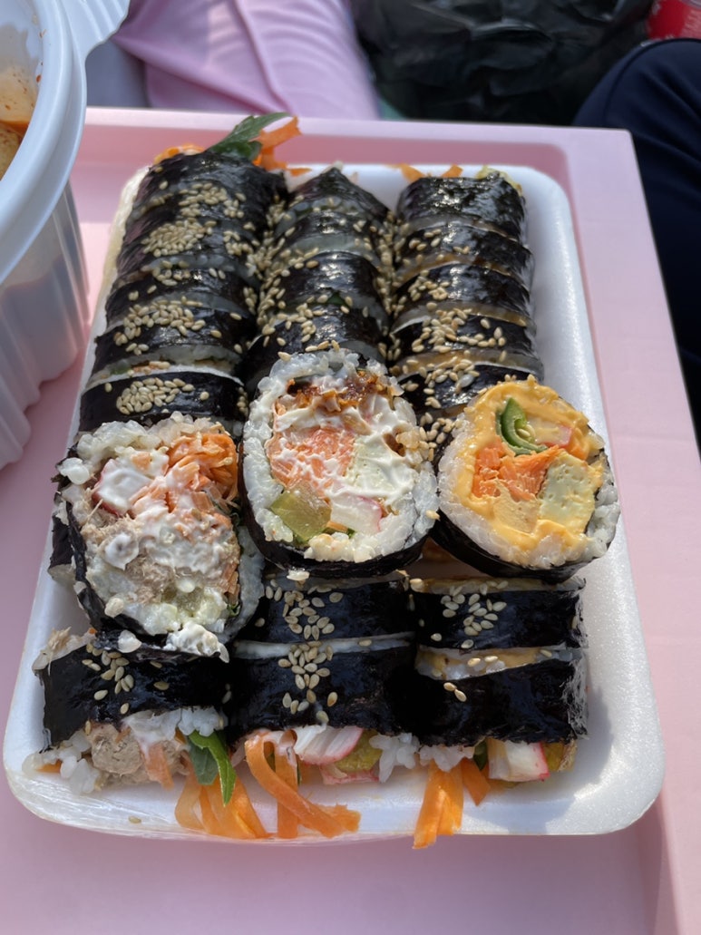 엑소김밥 이미지
