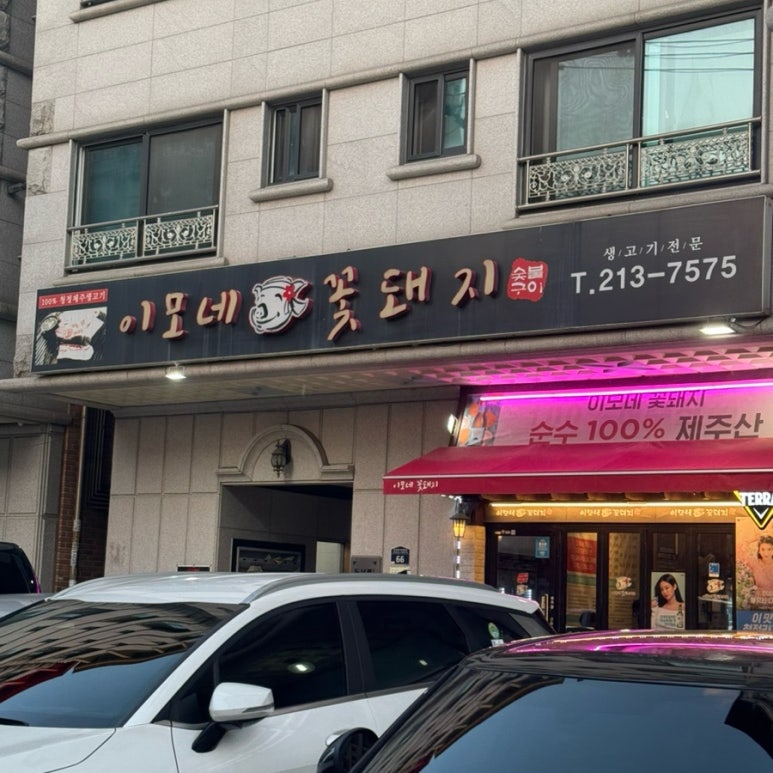 이모네꽃돼지 이미지