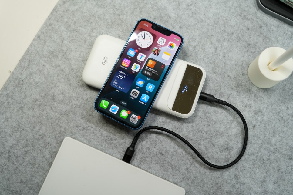 알로코리아 무선 고속충전 보조배터리 10000mAh 1005WPD 리뷰 "애플 악세서리 전용 충전기로 사용하다" 이미지 16