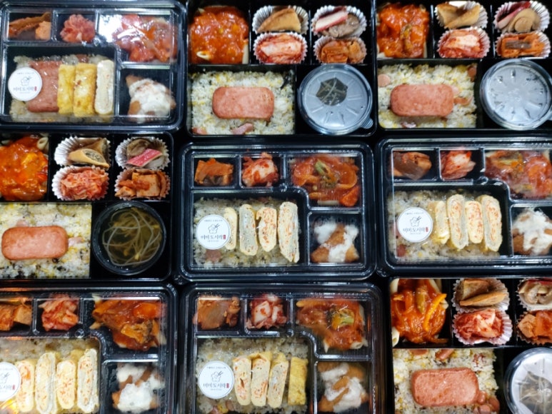고급도시락백반 이미지