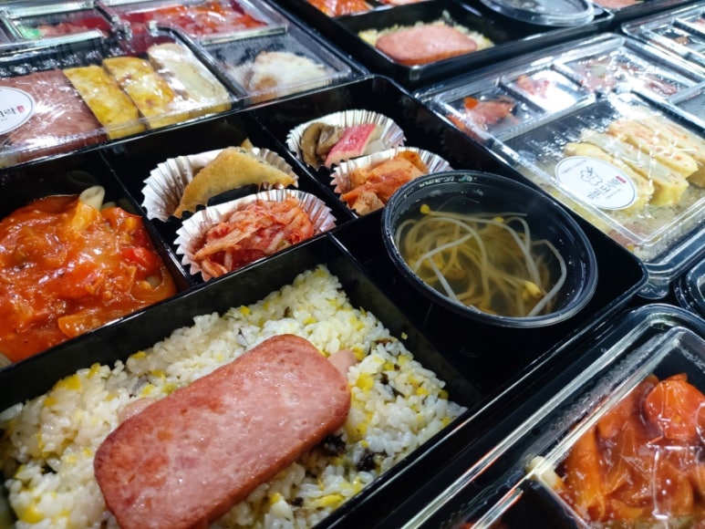 고급도시락백반 이미지