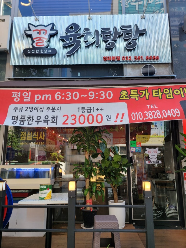 꿀육회탕탕 이미지