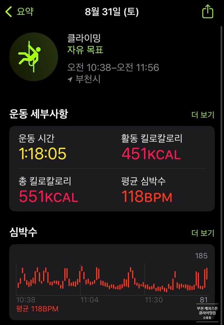 캐치스톤 클라이밍짐 이미지