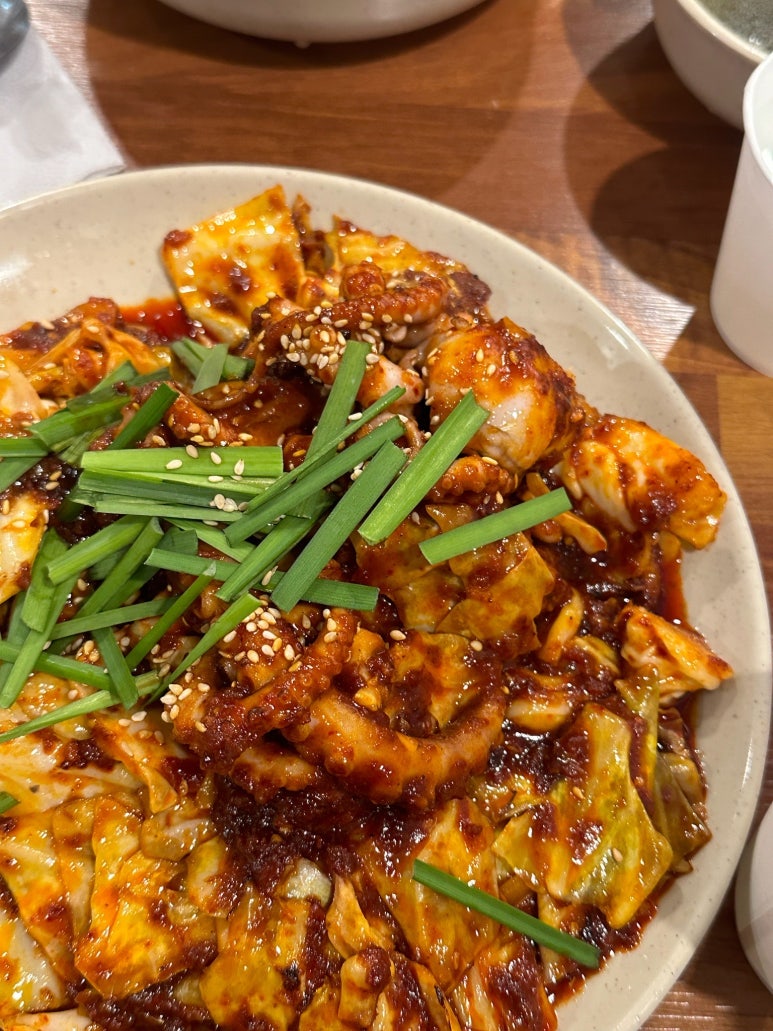 직화낙지 이미지
