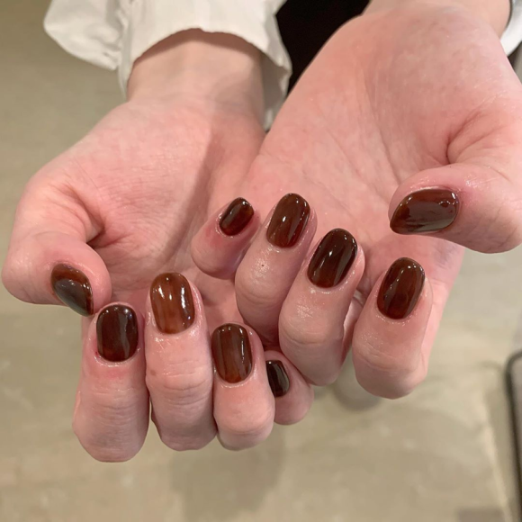 가을네일 이미지
