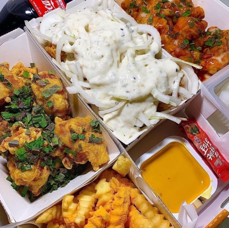 깻잎두마리치킨 이미지