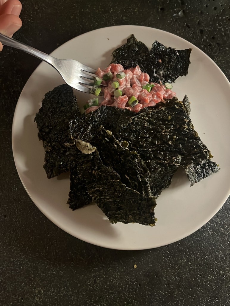 한우육회 이미지