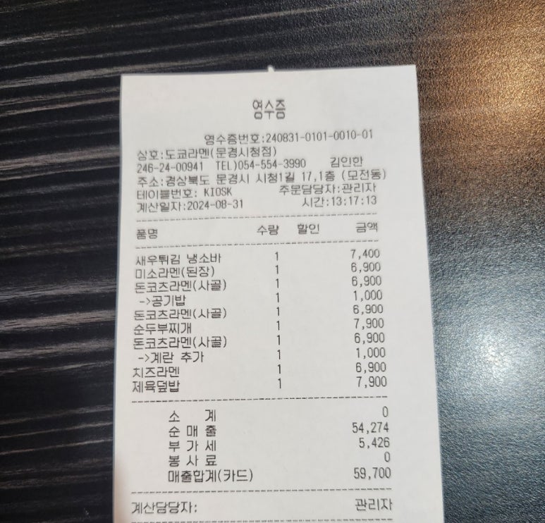 도쿄라멘문경 이미지