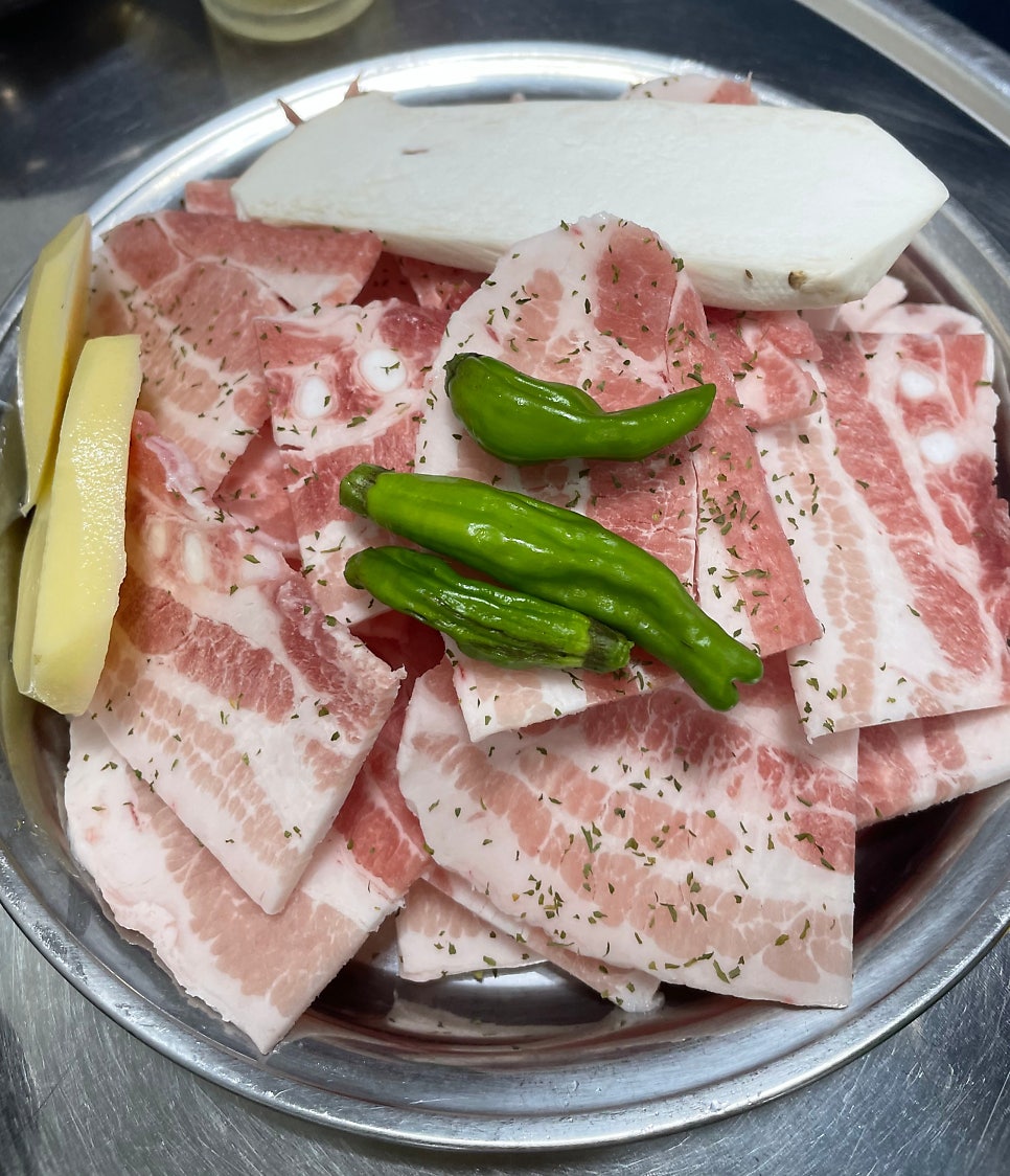 삼호냉삼 이미지
