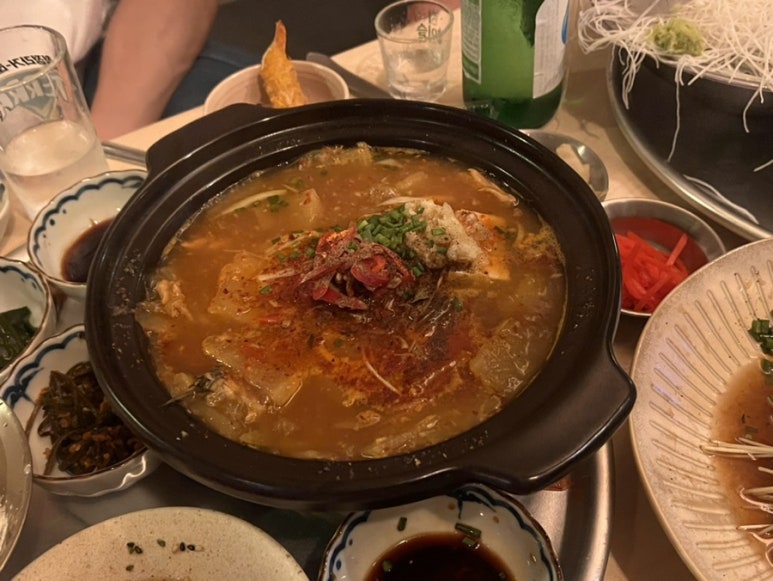 육회랑사시미랑 이미지