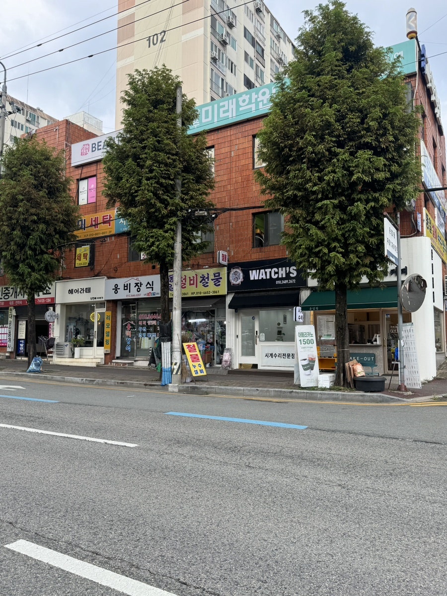 와치스 매장 사진