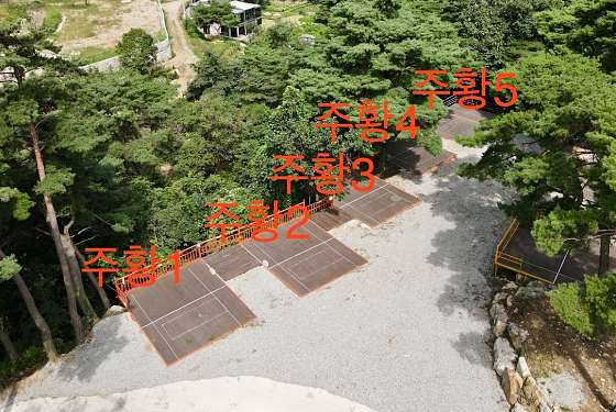 팜스프링 야영장 이미지