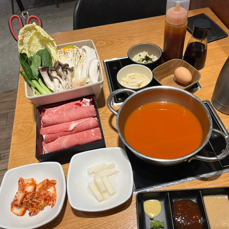 녹정샤브샤브 이미지