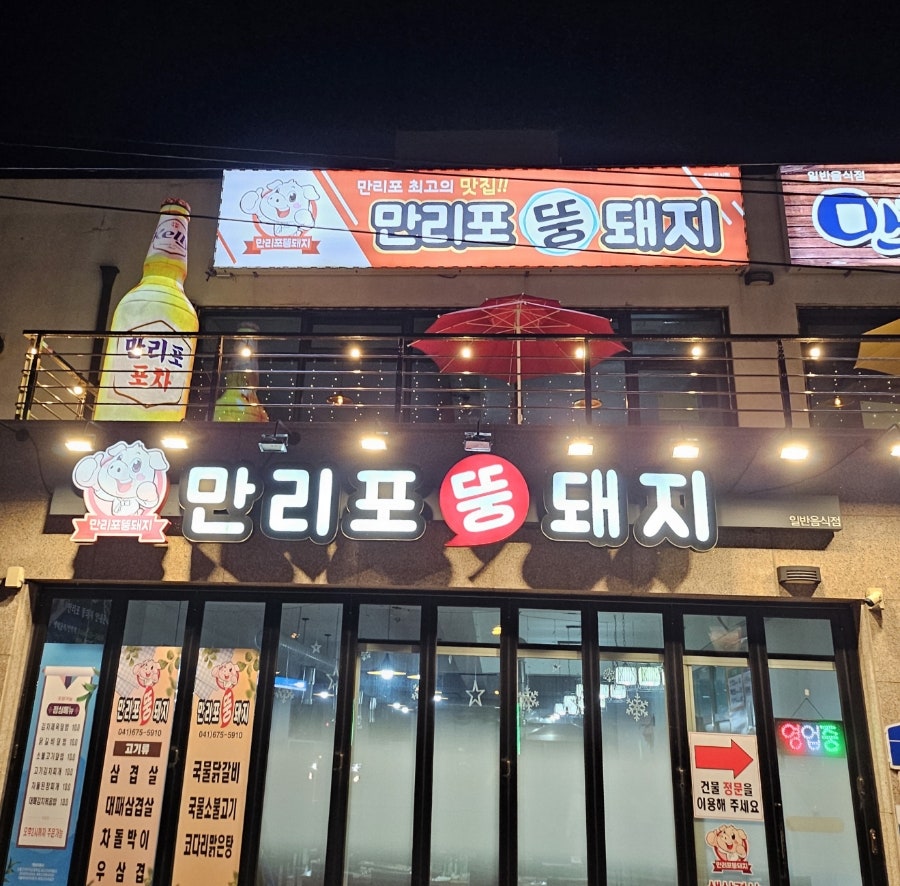 만리포뚱돼지 이미지