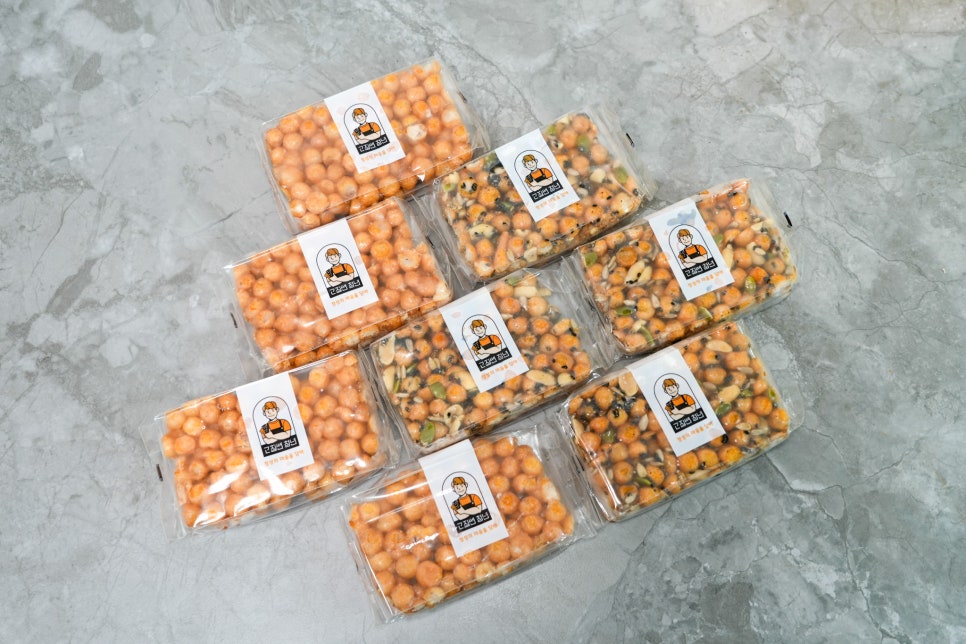고집쎈청년 수제강정 말랑 촉촉한 플레인 오란다 450g - 맛과 건강을 담은 특별한 간식 이미지 5