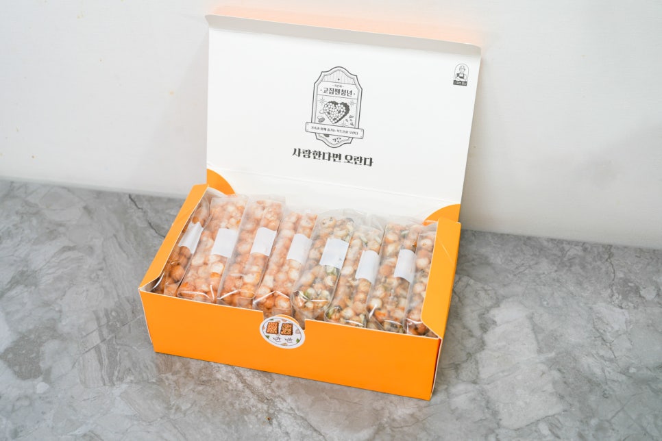 고집쎈청년 수제강정 말랑 촉촉한 플레인 오란다 450g - 맛과 건강을 담은 특별한 간식 이미지 4