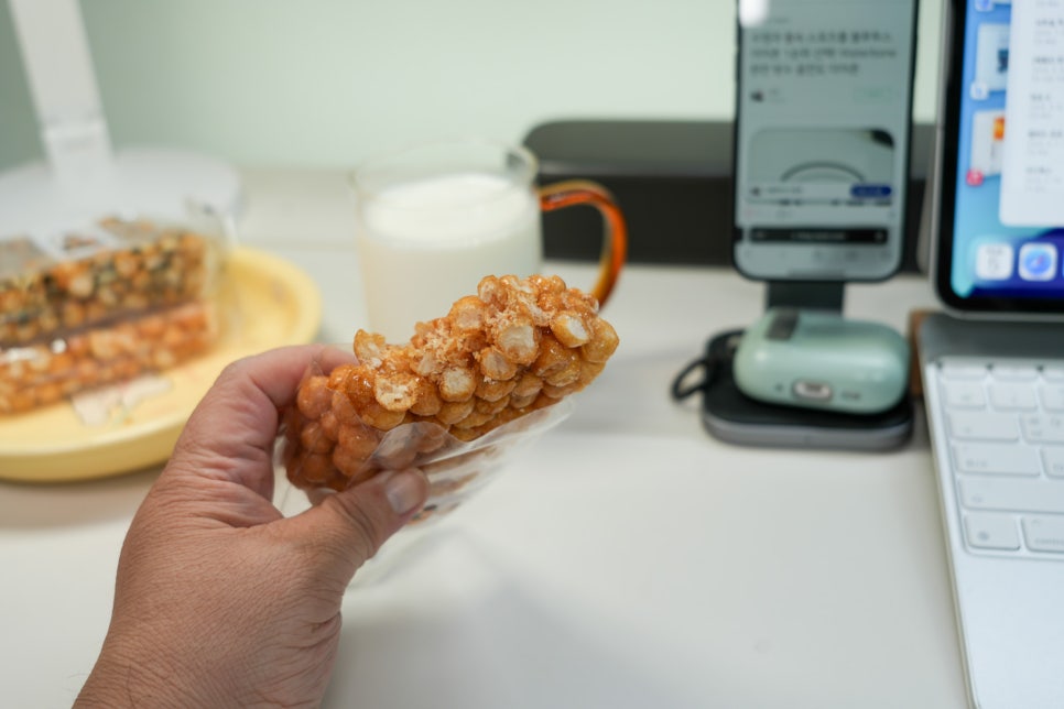 고집쎈청년 수제강정 말랑 촉촉한 플레인 오란다 450g - 맛과 건강을 담은 특별한 간식 이미지 13