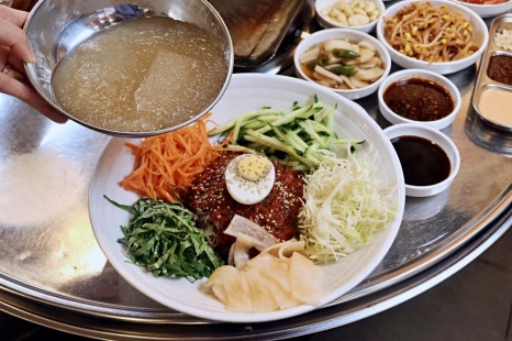 뒷고기냉면 이미지
