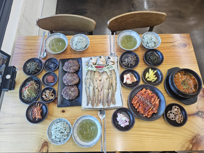 약초밥상 이미지