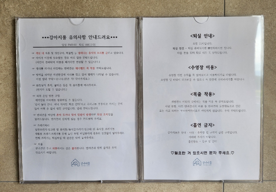 강아지풀애견펜션 이미지