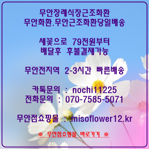 무안초당병원장례식장 이미지
