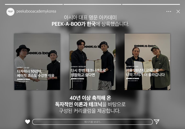 피카부아카데미 이미지