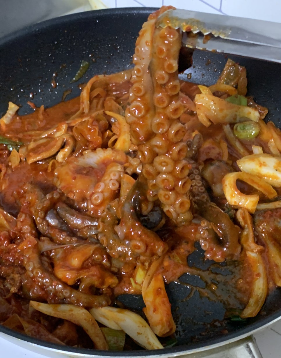 신방통통 낙지 이미지