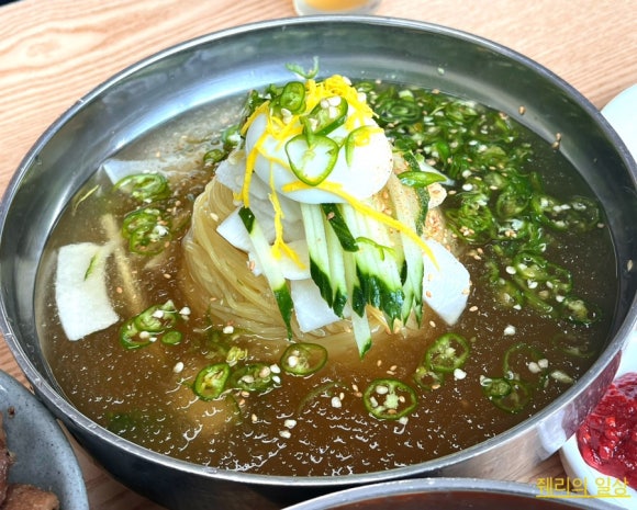 삼정밀면 이미지