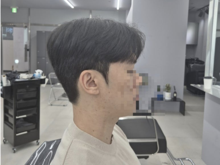 격이다른남자머리 이미지