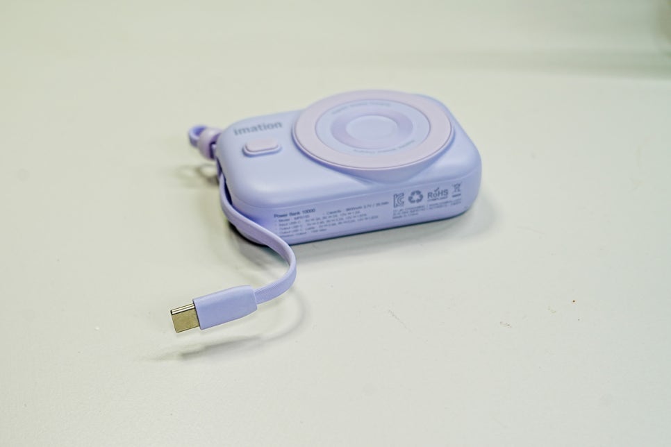 이메이션 10,000mAh 20W 고속충전 맥세이프 미니 보조배터리 사용기 "아이폰 13미니와 함께하는 일상" 이미지 9