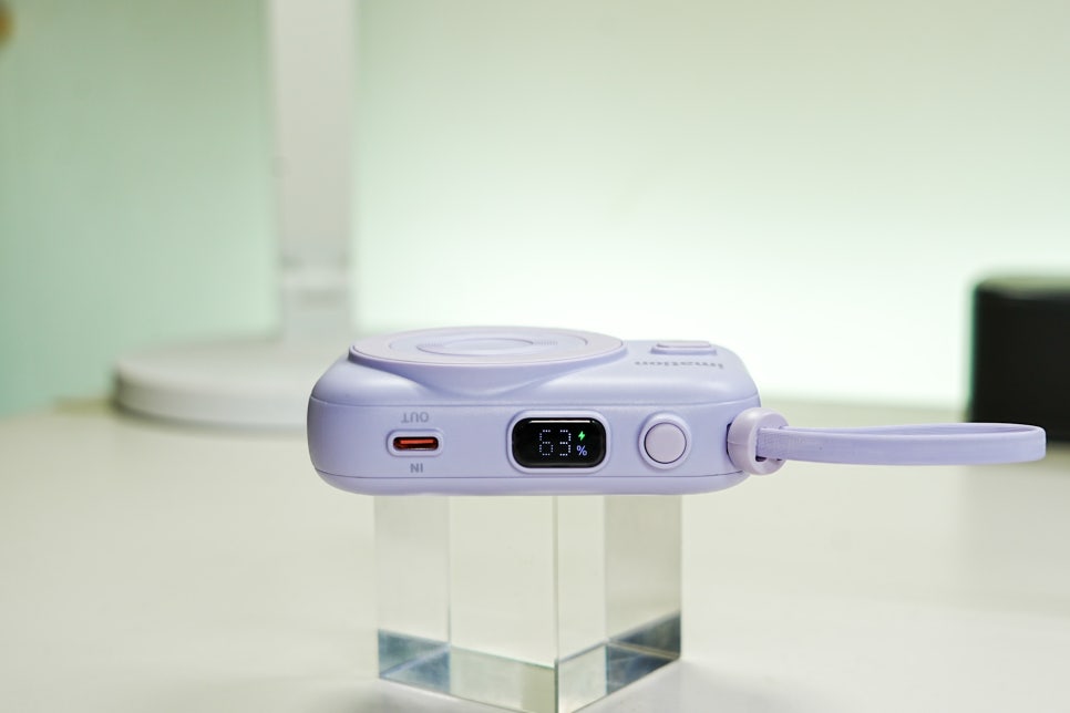 이메이션 10,000mAh 20W 고속충전 맥세이프 미니 보조배터리 사용기 "아이폰 13미니와 함께하는 일상" 이미지 7