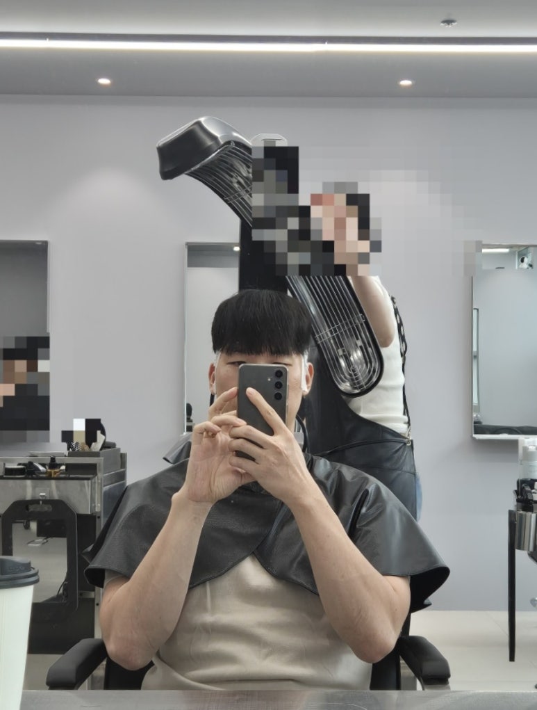 격이다른남자머리 이미지
