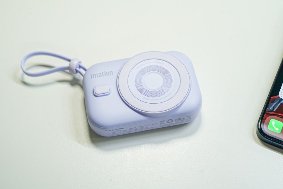 이메이션 10,000mAh 20W 고속충전 맥세이프 미니 보조배터리 사용기 "아이폰 13미니와 함께하는 일상" 이미지 17