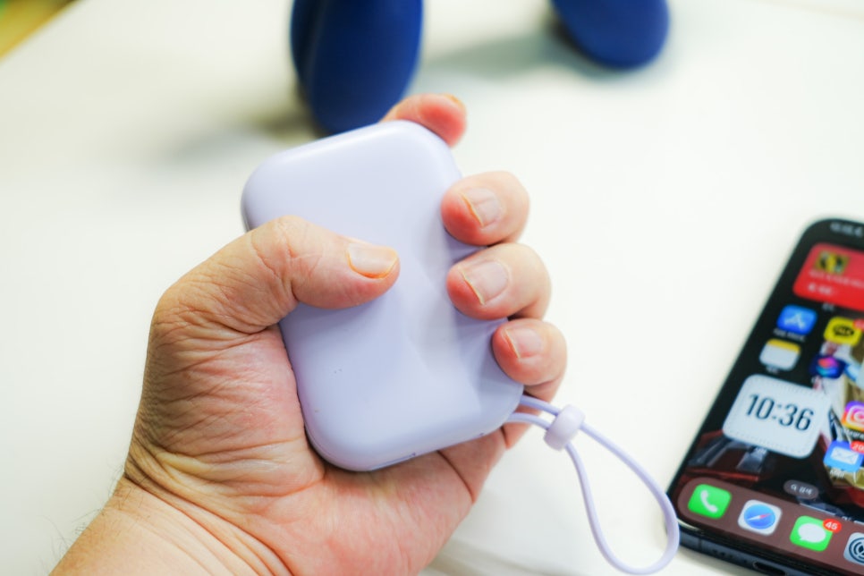 이메이션 10,000mAh 20W 고속충전 맥세이프 미니 보조배터리 사용기 "아이폰 13미니와 함께하는 일상" 이미지 10